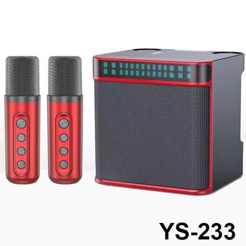 Loa Karaoke YS 223 Kèm 2 Micro Không Dây
