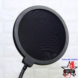 Màng Lọc Âm (POP FILTER), Màng Lọc Micro Thu Âm 2 Lưới