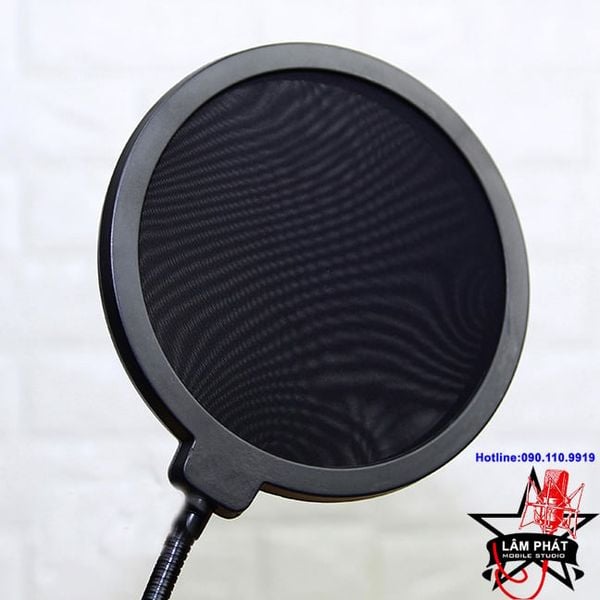 Màng Lọc Âm (POP FILTER), Màng Lọc Micro Thu Âm 2 Lưới