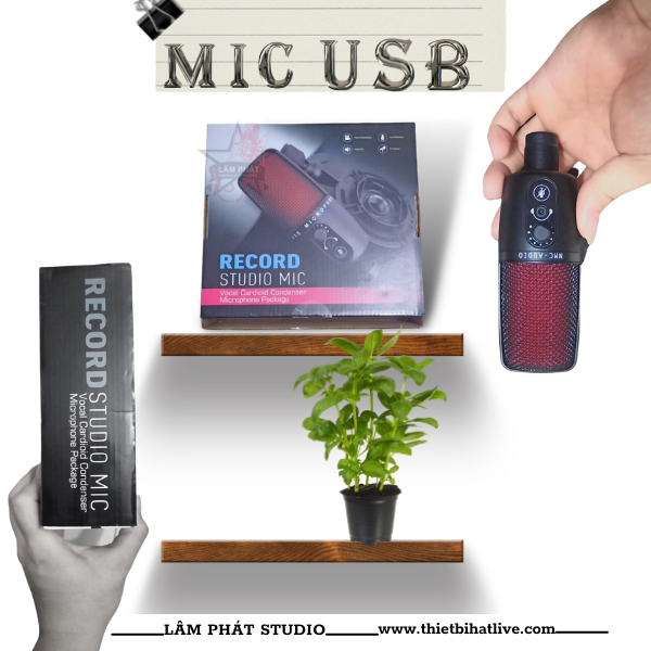 Micro Thu Âm NMC 9793 USB Chuyên Nghiệp
