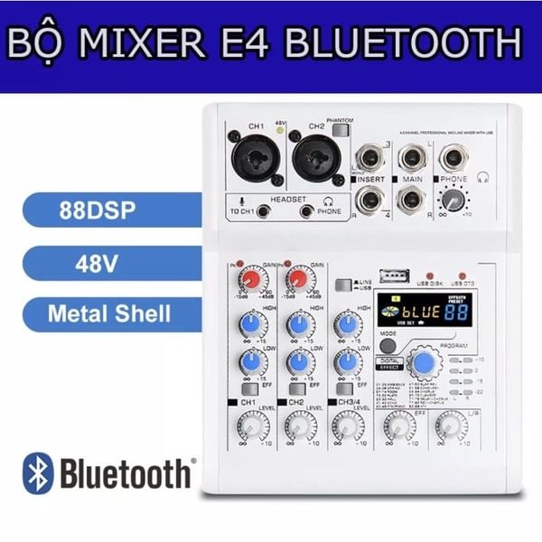 Mixer Karaoke Livetream Thu Âm Mickle E4