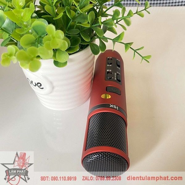 Micro ISK IM6 Tích Hợp Sound Card Chuyên Thu Âm Livetream