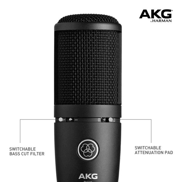 Micro Thu Âm AKG P120 Chính Hãng Chất Lượng