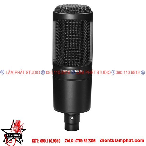 Micro Thu Âm Audio Technica AT2020 Condenser 48V