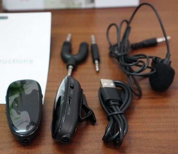 Micro Không Dây Cài Áo K18 Thích Hợp Làm Vlog Youtuber