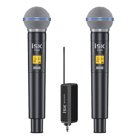  Micro Không Dây ISK SM58 2 Mic 