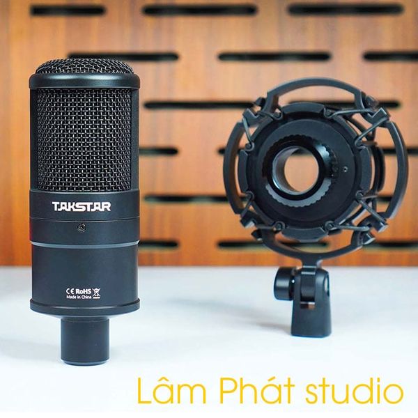 Micro Thu Âm Takstar PC K220 Nguồn 48V Chính Hãng