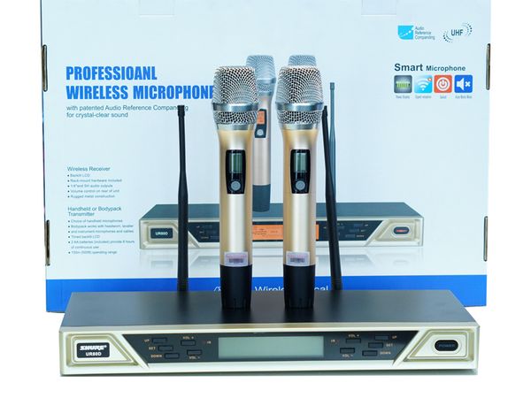 Micro Karaoke Không Dây Shure UR80D
