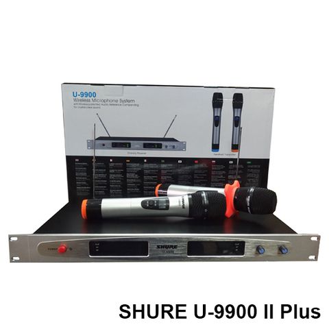  Micro Karaoke Không Dây SHURE U-9900 II Plus 