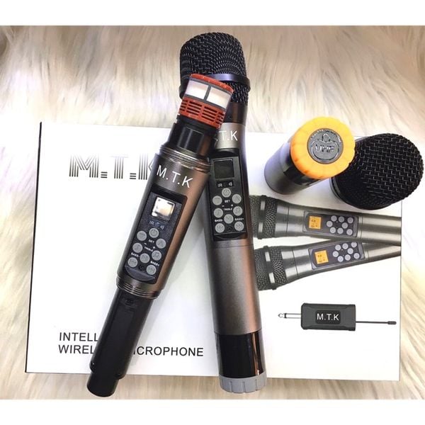 Micro Không Dây MTK – Tích Hợp Tùy Chỉnh Bass, Treble
