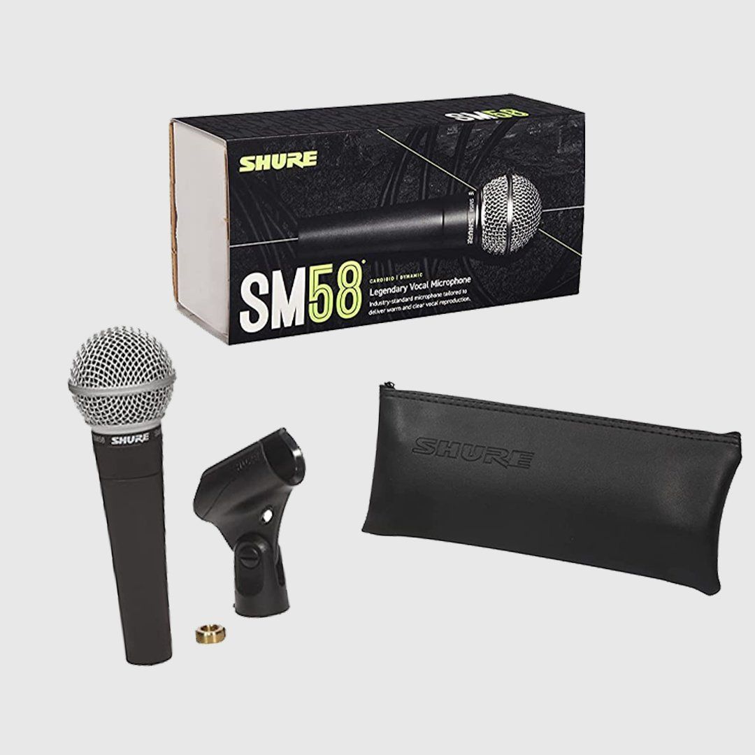 Micro Có Dây Shure SM58 LC Chính Hãng – THIẾT BỊ HÁT LIVESTREAM THU ÂM -  LÂM PHÁT STUDIO