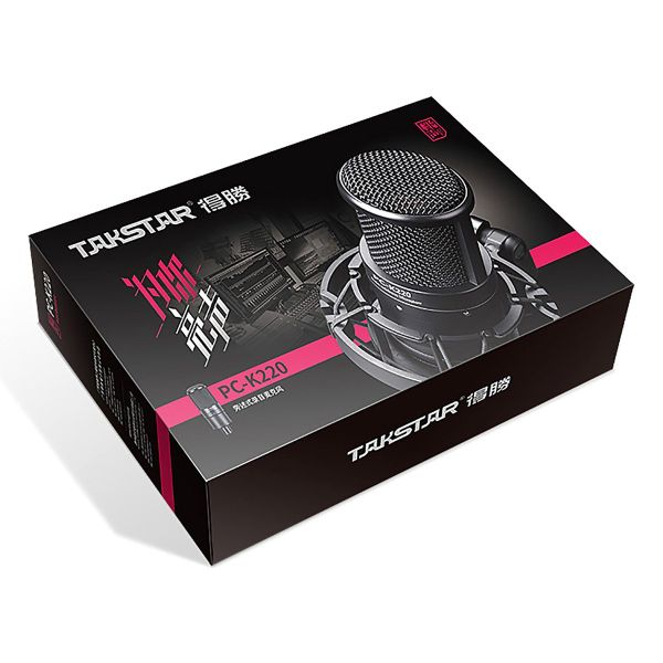 Micro Thu Âm Takstar PC K220 Nguồn 48V Chính Hãng