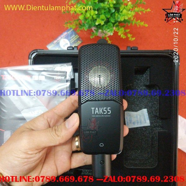 Combo Thu Âm MOTU M2 Và Micro Takstar Tak55