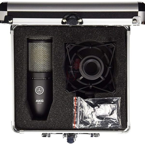 Bộ Sound Card Focusrite Solo Gen 3 Và Mic AKG P220