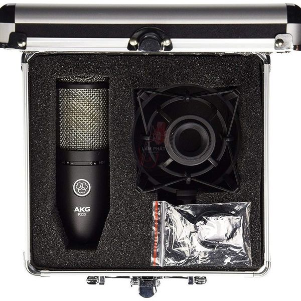 Combo Focusrite 2i2 3rd Gen Và Micro AKG P220