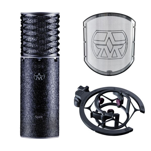 Micro Thu Âm Aston Spirit Black Bundle