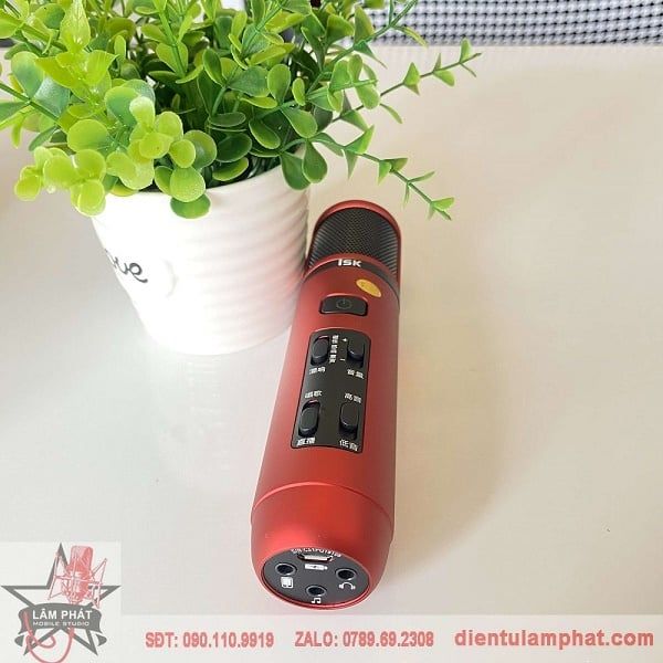 Micro ISK IM6 Tích Hợp Sound Card Chuyên Thu Âm Livetream