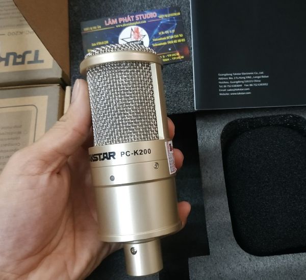 Combo Livestream XOX K10 2020 Và Micro Takstar PC K200 Gen 2