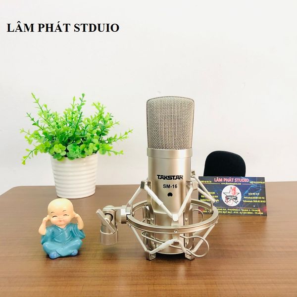 Combo Thu Âm Icon Upod Và Micro Takstar SM-16M
