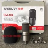 Combo Hát Live Mixer Mickle E4 Và Micro Takstar SM8B Gen 2