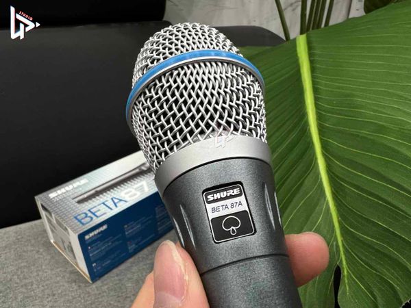 Shure Beta 87A Micro Condenser Thu Âm Chính Hãng