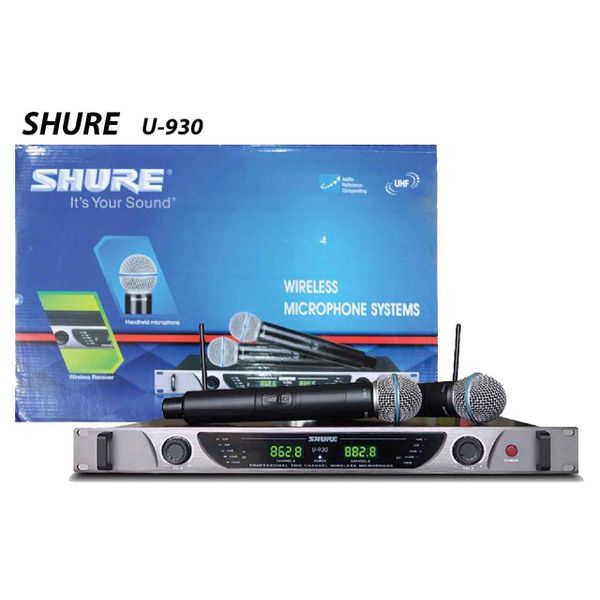 Micro Shure U930 Karaoke không dây