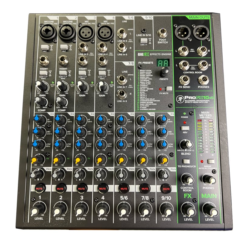 Mackie アナログミキサー ProFX10v3 しょぼくれ