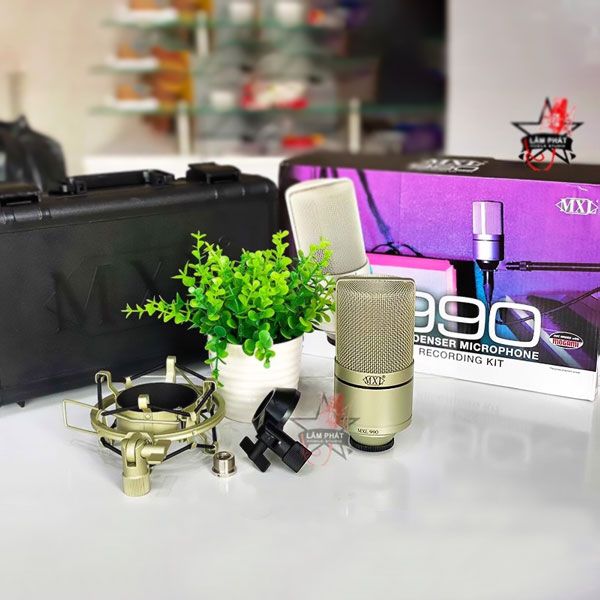 Combo Thu Âm Upod Pro Và Micro MXL 990