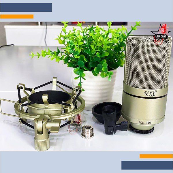 Combo Thu Âm MOTU M2 Và Micro MXL 990 Phụ Kiện Tốt