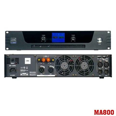  Main công suất CAVS MA800 Cục đẩy công suất cho dàn karaoke 