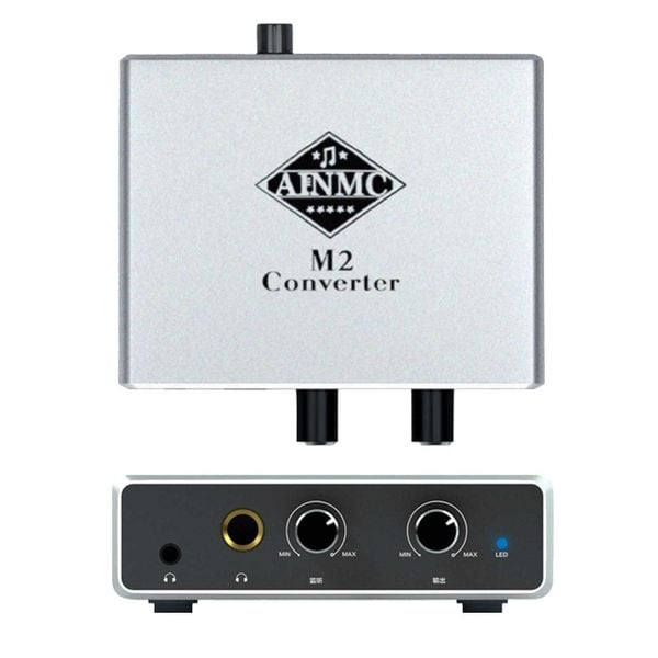 BOX LIVE AINMC M2 Thiết Bị Hỗ Trợ Thu Âm Và Hát Live Stereo Chuyên Nghiệp