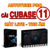 Phần Mềm Cubase 11 - Autotune pro Thu Âm livestream