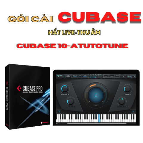  Phần Mềm Cubase 10 Pro - Auto tune Pro Chuyên Nghiêp 