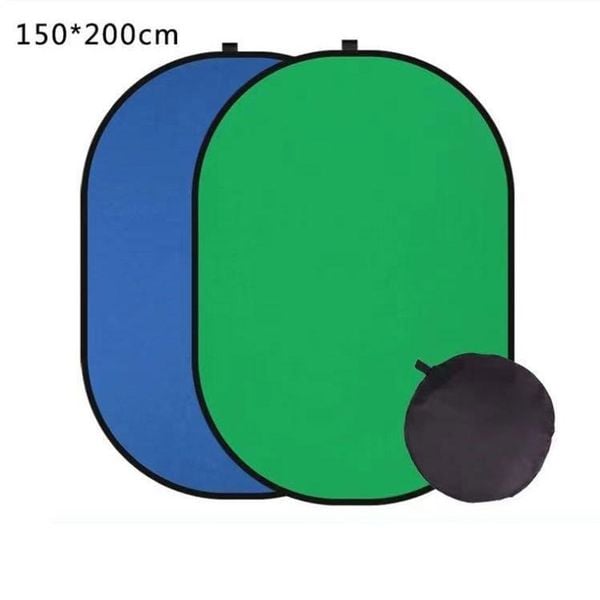 Phông xanh Ovan 150x200cm phông nền chụp ảnh sản phẩm livestream 2 Màu