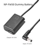 Pin ảo KingMa NP-FW50 bộ chuyển đổi nguồn điện cho máy ảnh