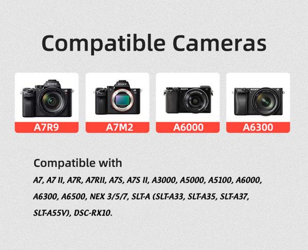 Pin ảo KingMa NP-FW50 bộ chuyển đổi nguồn điện cho máy ảnh