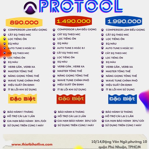  Phần Mềm Hát Live ProTool 