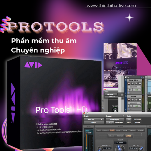  Phần Mềm Thu Âm Chuyên Nghiệp Protool 