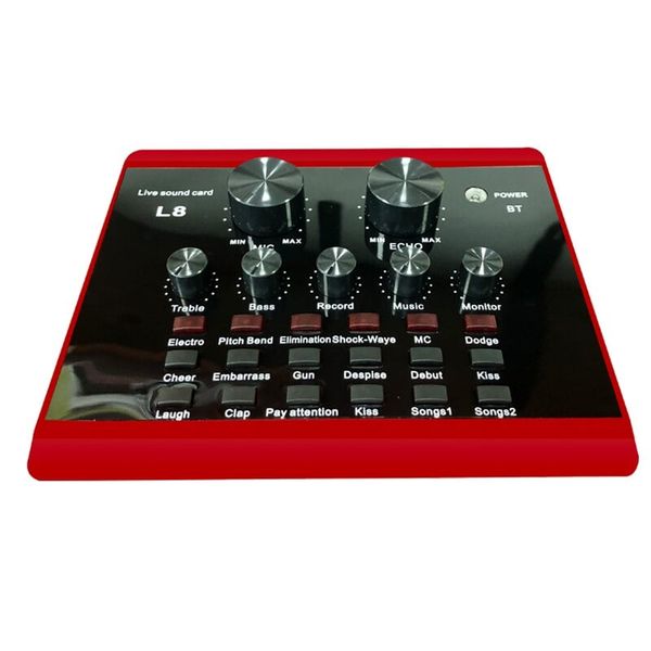 Combo Sound Card Livestream L8 - Thu Âm Tiện Dụng