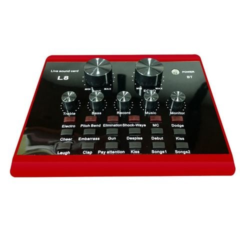 Combo Sound Card Livestream L8 - Thu Âm Tiện Dụng