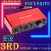 Combo Focusrite 2I2 Và Micro Shure SM58S - Phụ Kiện Xịn