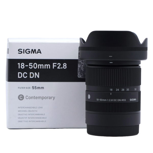 Sigma 18-50mm F2.8 DC DN Contemporary zoom khẩu lớn cho máy ảnh mirrorless crop sensor (APS-C)