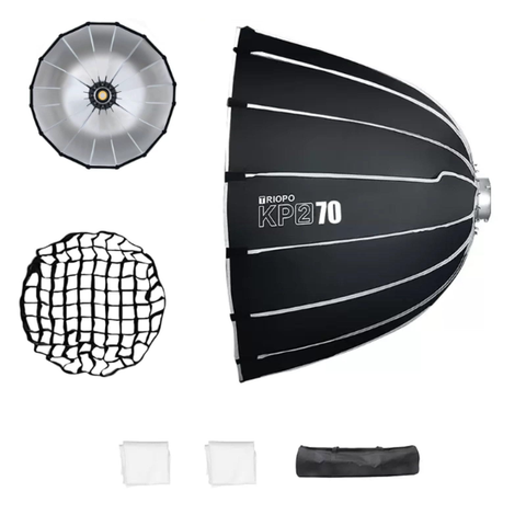 Softbox Parabolic Triopo KP2-70 phụ kiện studio chụp ảnh quay video chuyên nghiệp