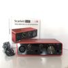 Combo Focusrite Solo Gen 3 Và Micro Shure BLX288A/PG58