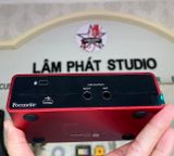 Combo Sound Card Focusrite Solo Gen 3 Và Micro Takstar PC K320