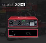Combo Focusrite 2i2 3rd Và Mic Warm Audio WA-47JR FET