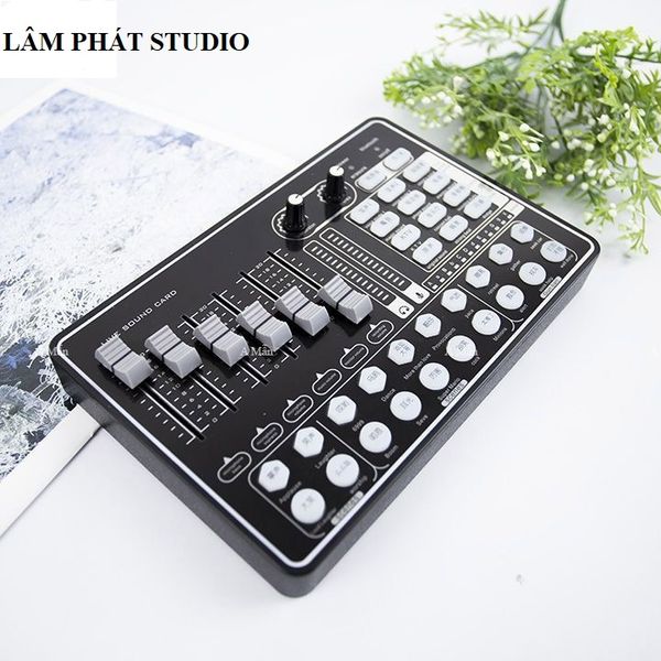 Sound Card H9 Bluetooth Chuyên Thu Âm, Livestream