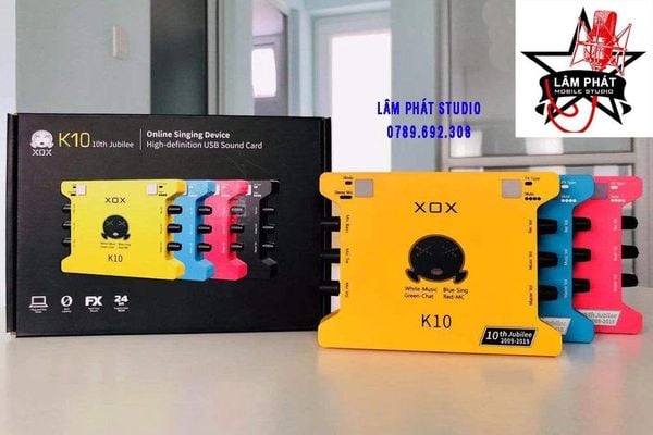Combo Livestream XOX K10 2020 Và Micro MA87