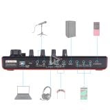 Sound Card K300 2021 Autotune Thu Âm Livestream Cực Hay