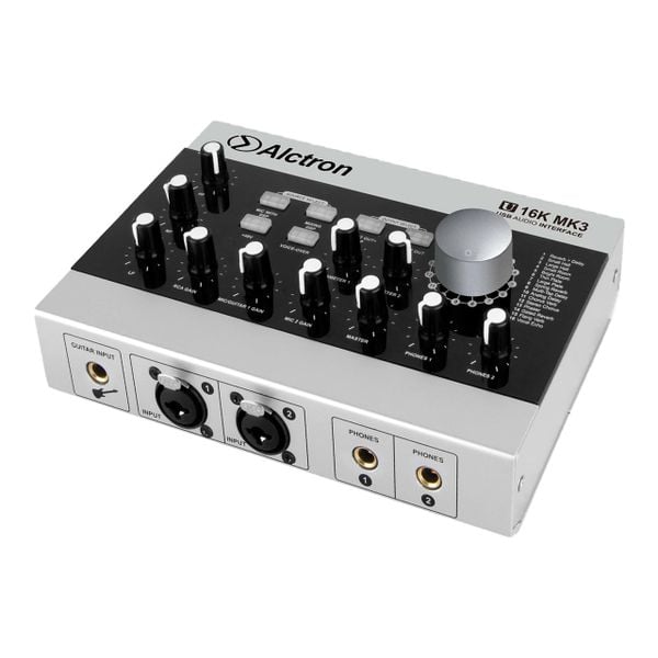 Sound Card Alctron U16K MK3 Thu Âm, Livestream Chuyên Nghiệp